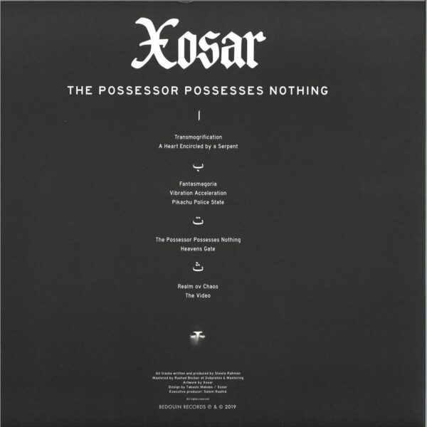 The Possessor Possesses Nothing
