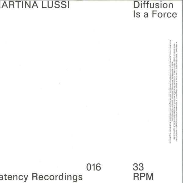 Diffusion Is A Force