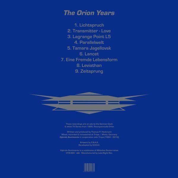 The Orion Years
