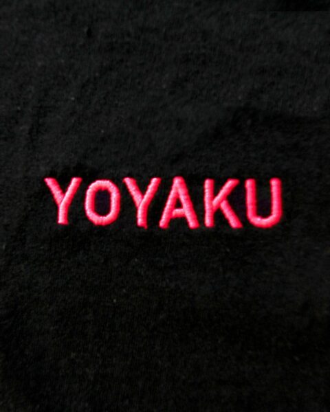 YOYAKU T-SHIRT Black / Neon Magenta