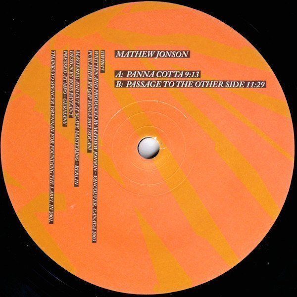 Panna Cotta / Passage To The Other Side