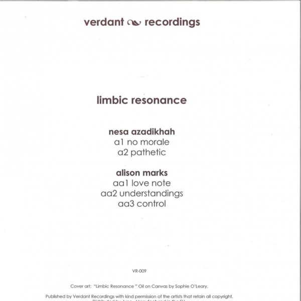 VR009 2 Limbic Resonance
