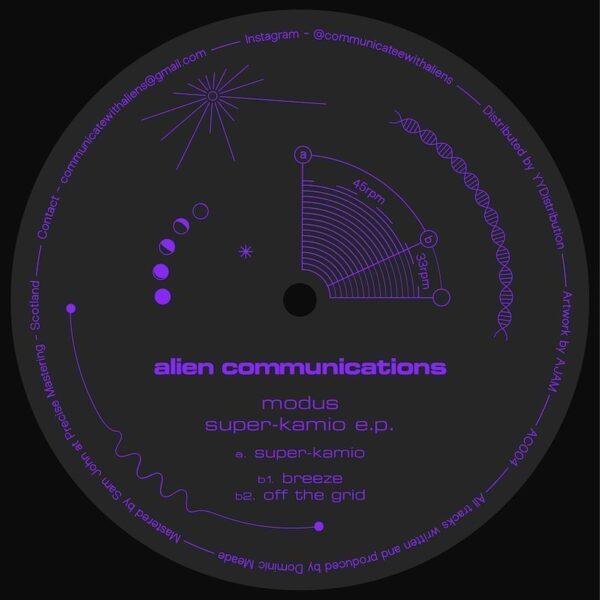 vinyl-label(AC003) Super-Kamio EP