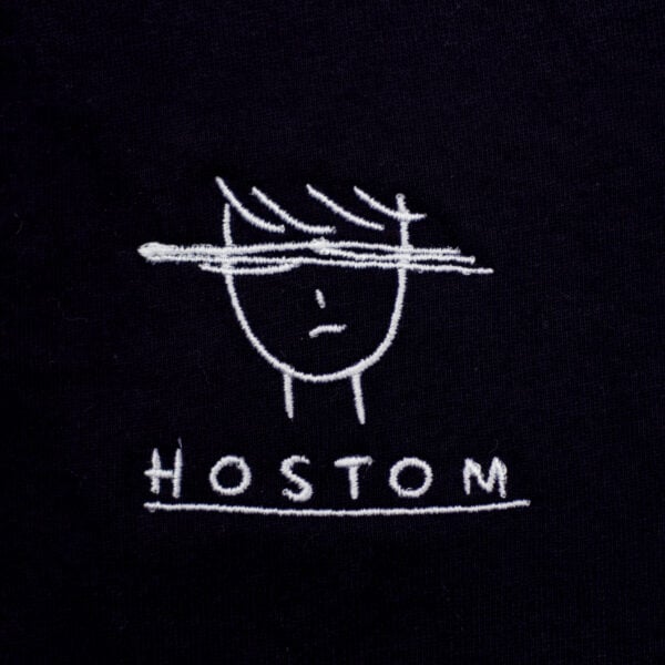 tshirt-black-emb-hostom2 Hostom T-shirt