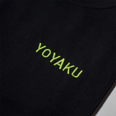 YOYAKU T-SHIRT Black / Neon Green