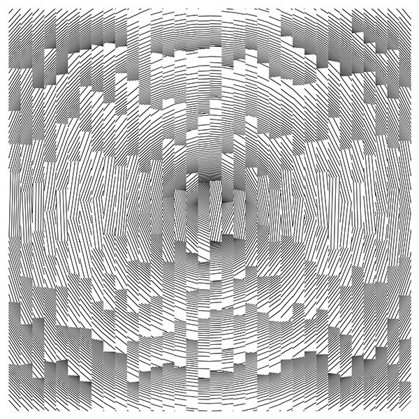 Blue, Black And Grey (Axidraw version)