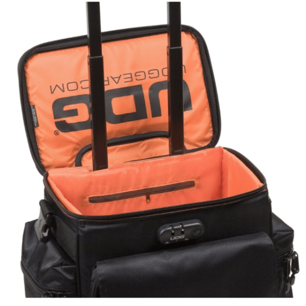 UDG Ultimate SlingBag Trolley Set DeLuxe Black + Orange inside MK2 (Without CD wallet 24)