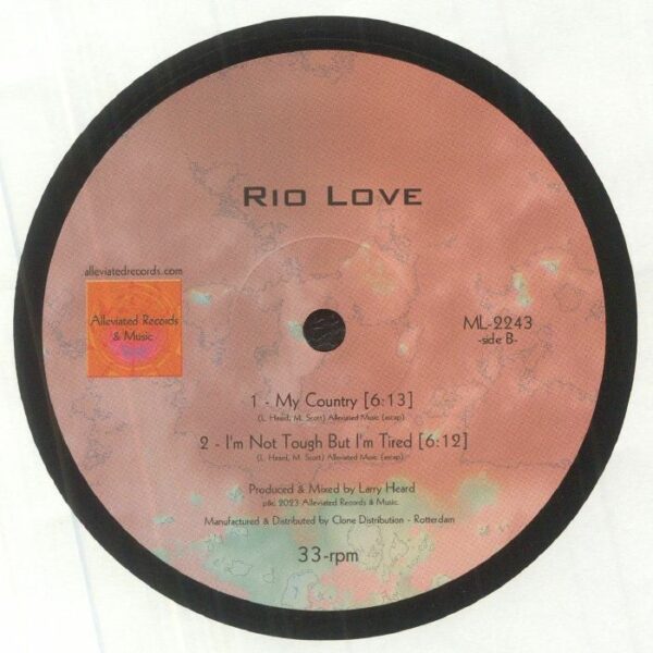 Piccolo JT / Rio Love EP