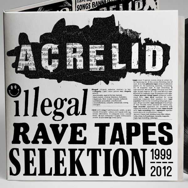 DDR003_1 Illegal Rave Tapes Selektion - 1999 - 2012 LP