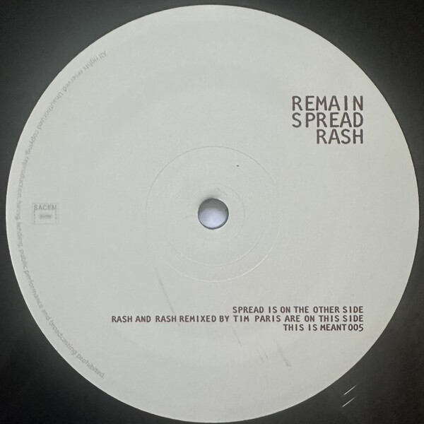 MEANT005_2 Spread / Rash