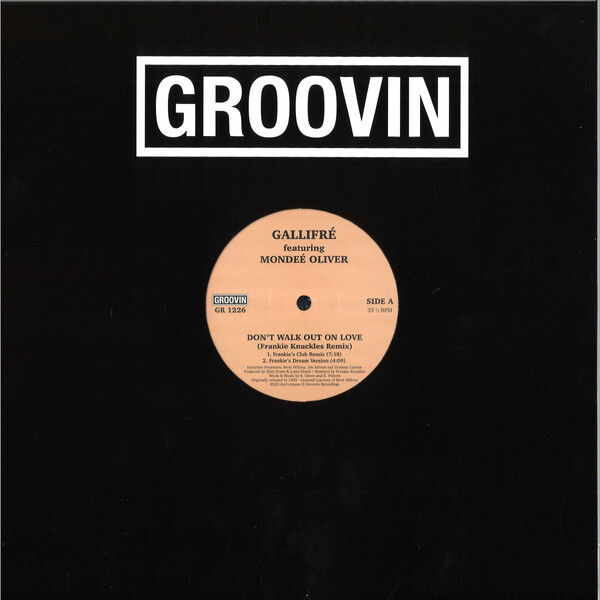 Don't Walk Out On Love