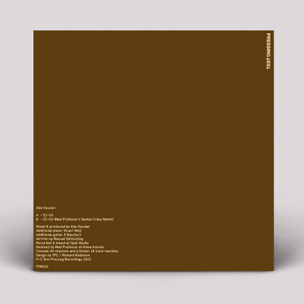 E2–E4 (With Mad Professor Remix)