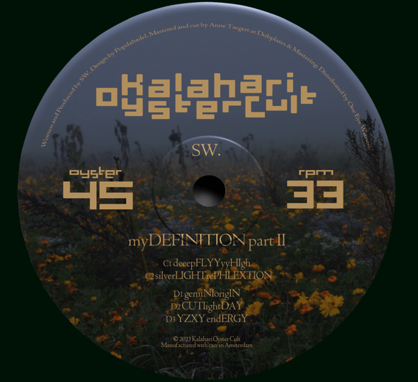 myDEFINITION part II LP 2x12"