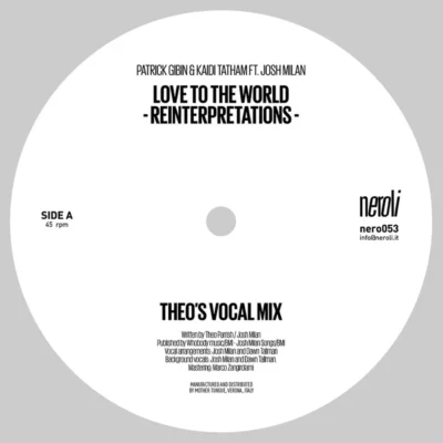 Love To The World (Theo Parrish Reinterpretations)