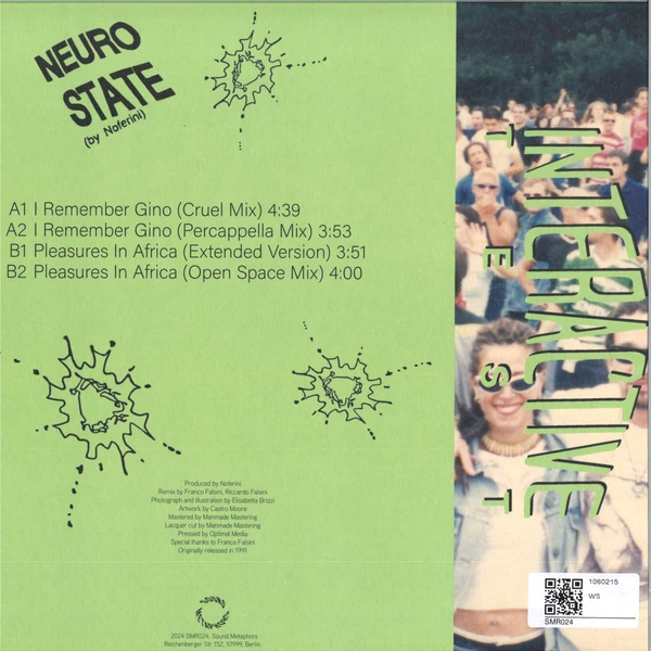 SMR024_2_600 I Remember Gino / Pleasures In Africa