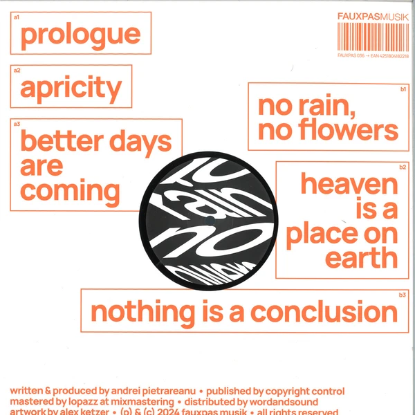 No Rain, No Flowers EP