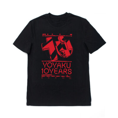 T-SHIRT YOYAKU 10 YEARS Black / Red