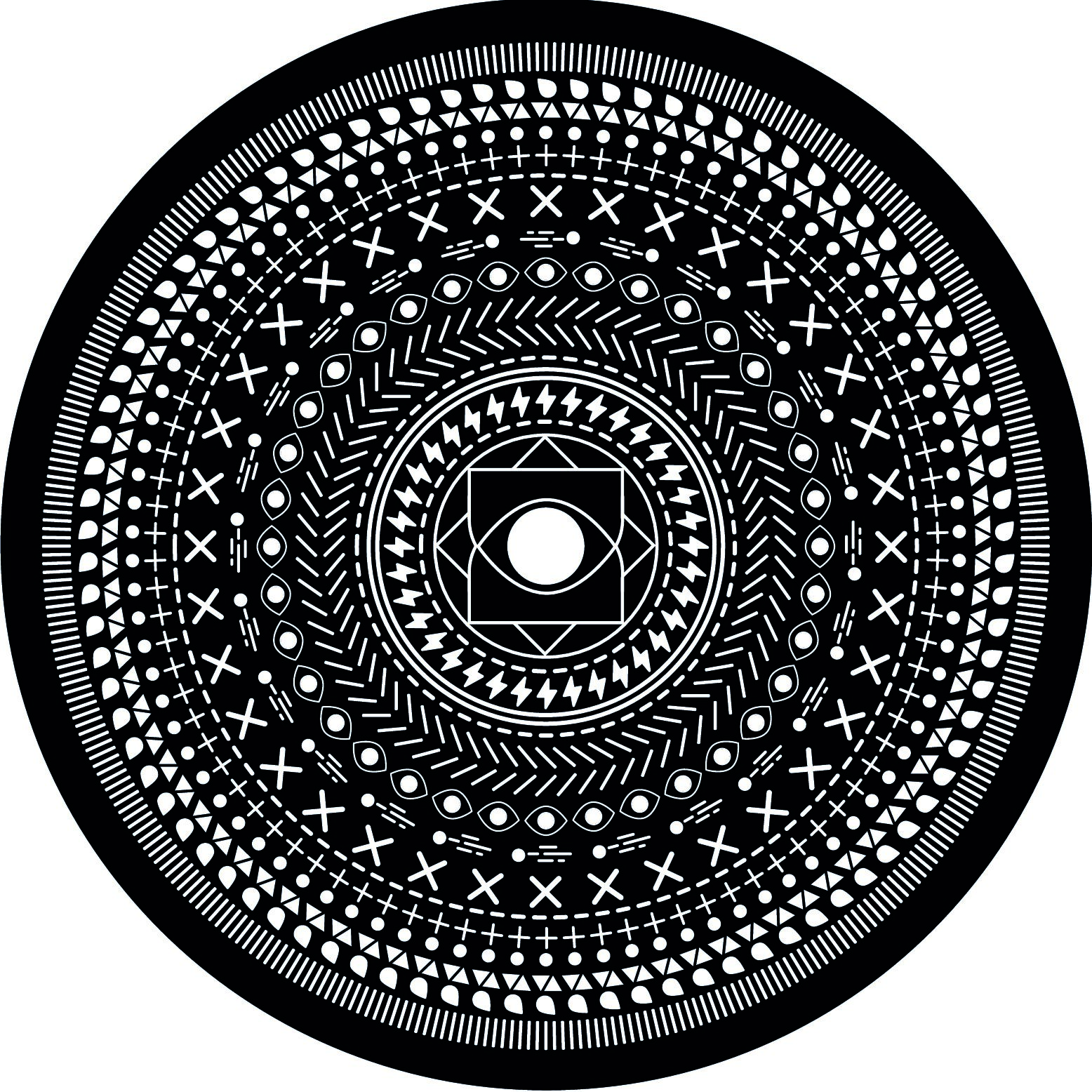 The Eye Of The Joule - Two Sided Slipmat