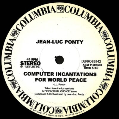 Computer Incarnations For World Peace / In The Fast Lane (Dope Jam Edit)