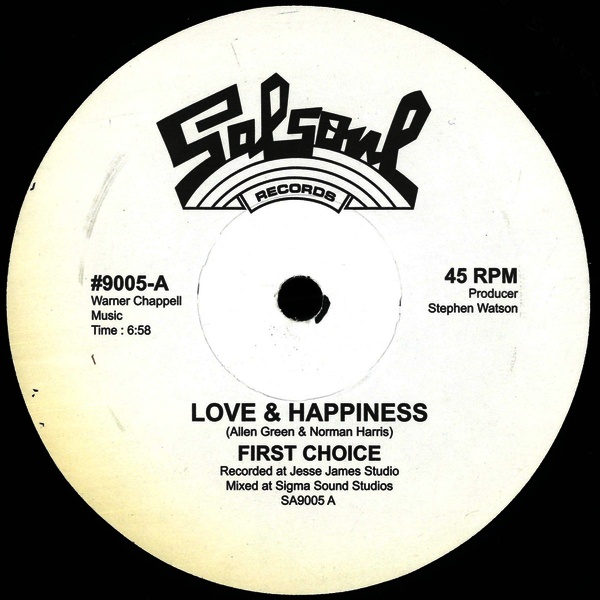 Love & Happiness (Ron Hardy Edit)