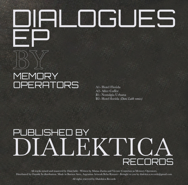 Dialogues EP (Incl. Dani Labb remix)