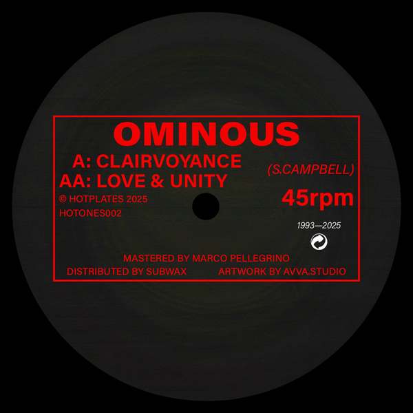 HOTONES002_1_600 Clairvoyance / Love & Unity