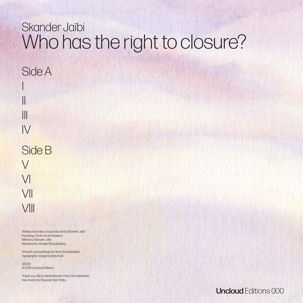 Who has the right to closure?