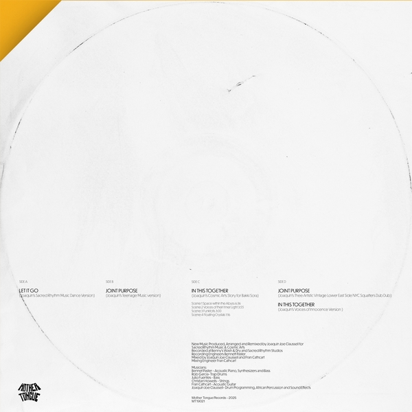 MT19021_2_600 Let It Go / Joint Purpose / In This Together - The Joaquin Joe Claussell Remixes