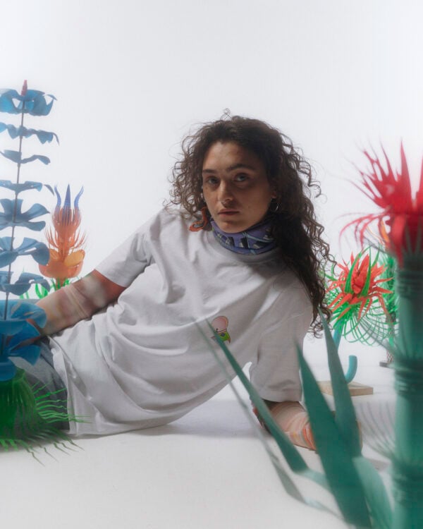 jigit_lookbook_2024_3 Jigit Earthly delights tshirts - WHITE