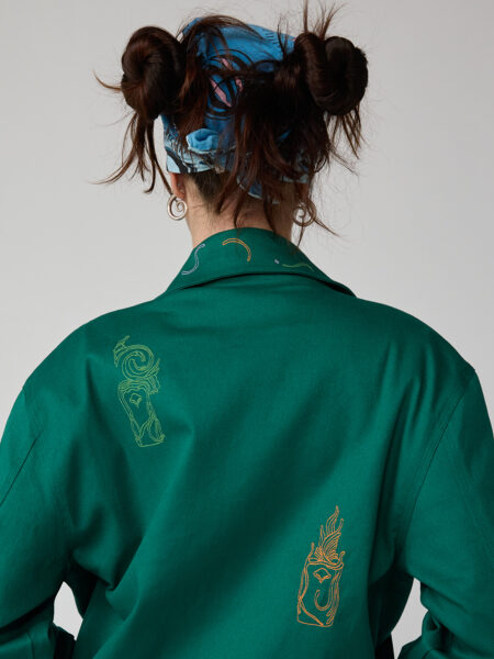 ASLI JACKET_8240 JIGIT - Jafifth Harmony Jacket (green)