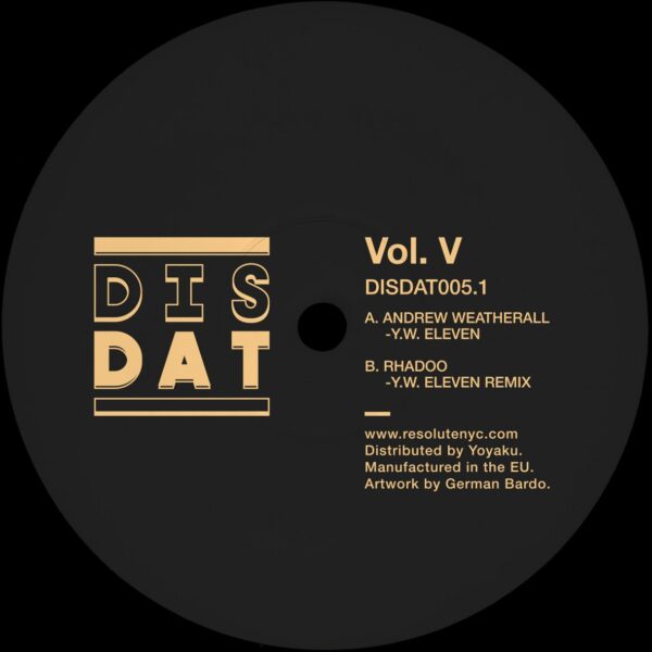 DISDAT0051_A Vol. V