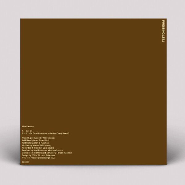 E2–E4 (With Mad Professor Remix)