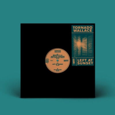 tornado Left At Sunset