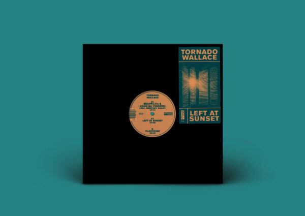 tornado Left At Sunset