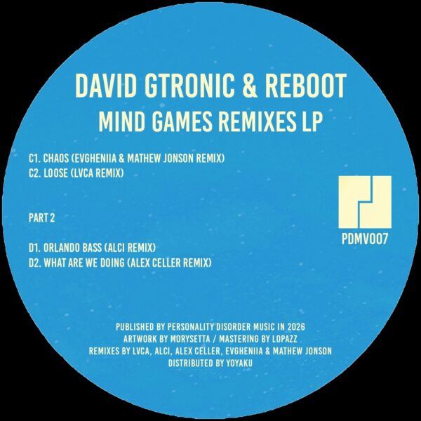 Mind Games Remixes LP (Part 2)