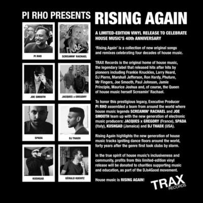 PI RHO presents RISING AGAIN