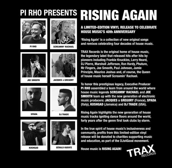 PI RHO presents RISING AGAIN