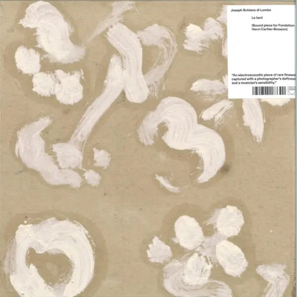 CCS136 Le tact (Sound piece for Fondation Henri Cartier-Bresson) (LP)