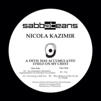 A Devil has Accumulated Itself On My Chest