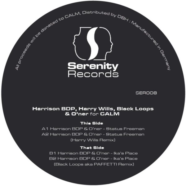 Harrison BDP, Harry Wills, Black Loops aka PAFFETTI & O'ner for CALM