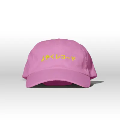 CAPS-2026-ROSE Yoyaku Record Cap — Pink