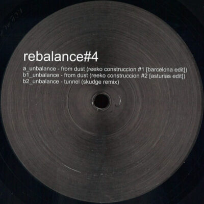 REBALANCE004 Reeko & Skudge Remixes