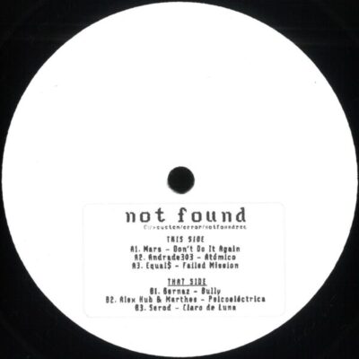 NTF001 Not Found 001