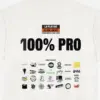 T-Shirt YOYAKU 100% PRO — White